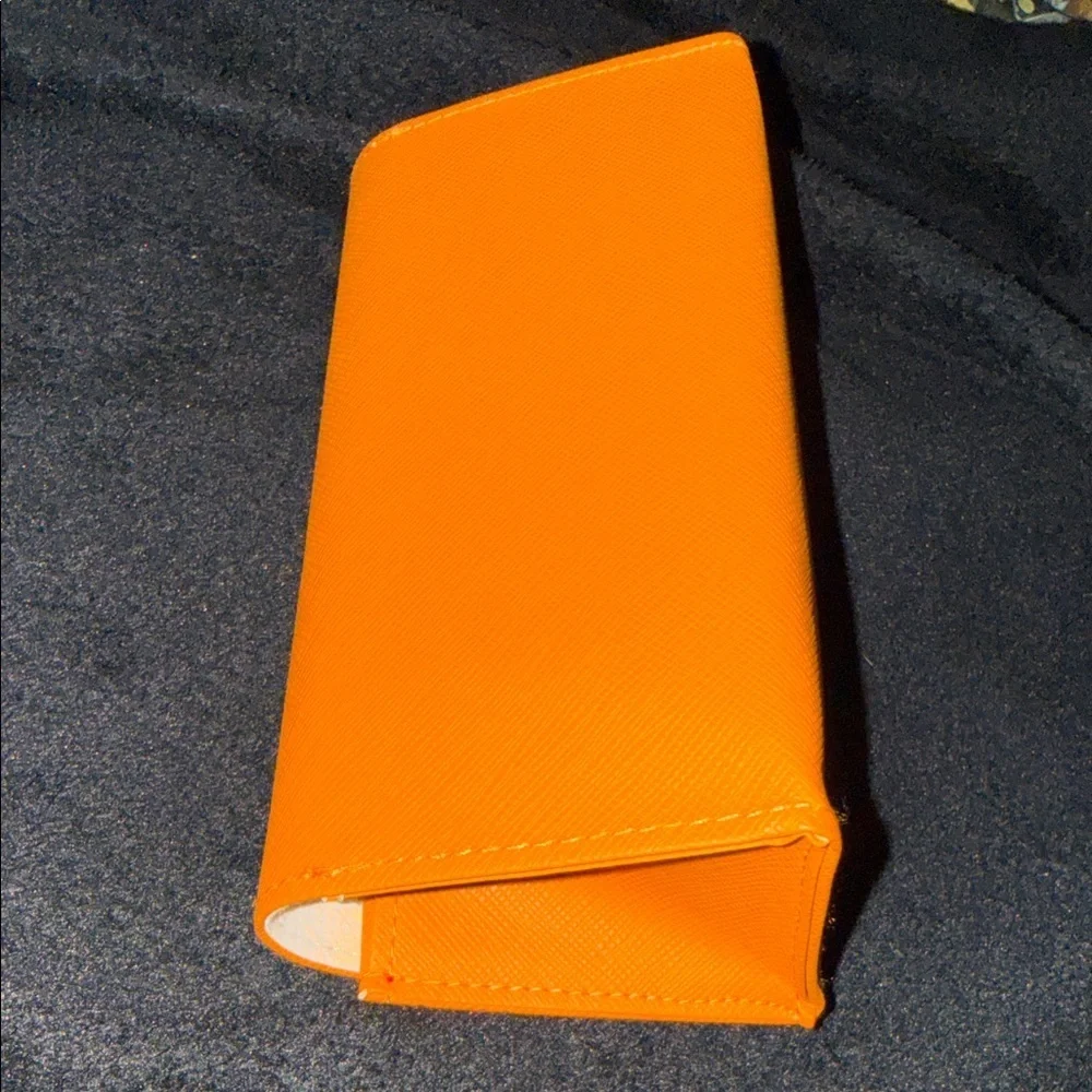 Tory Burch Vibrant Orange Clutch